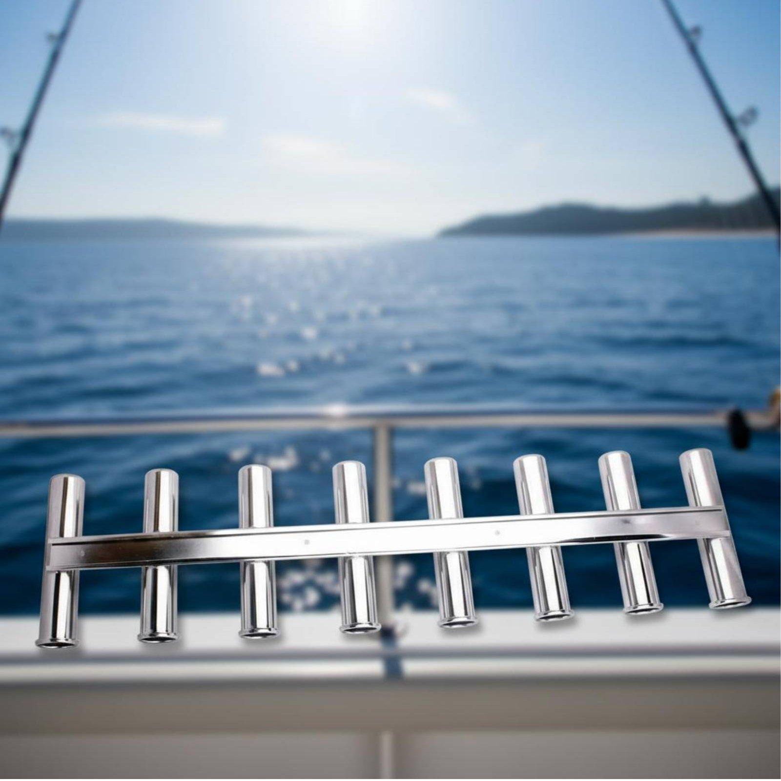 4 Tube Stainless Steel Boat Ro - Fishing Rod Rack recension och pris