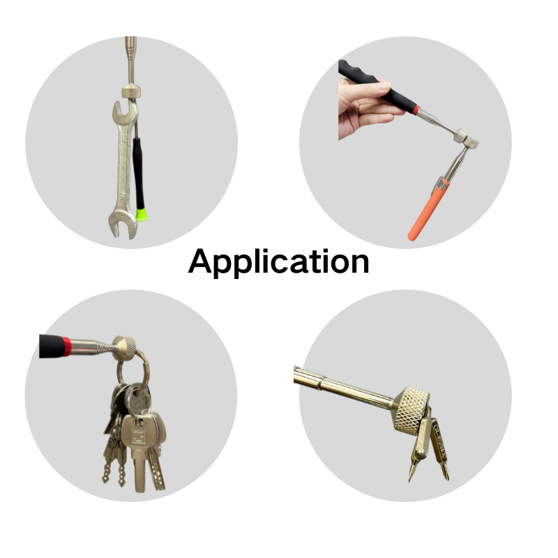 1pc Portable Magnetic PickUp T - Fishing Rod Telescopic recension och pris