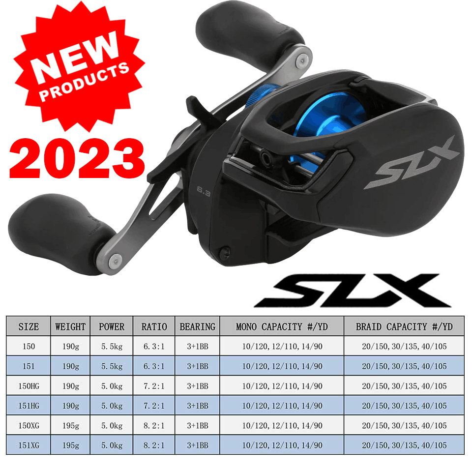 SHIMANO Baitcasting Reel SLX D - Shimano Reel Stradic recension och pris