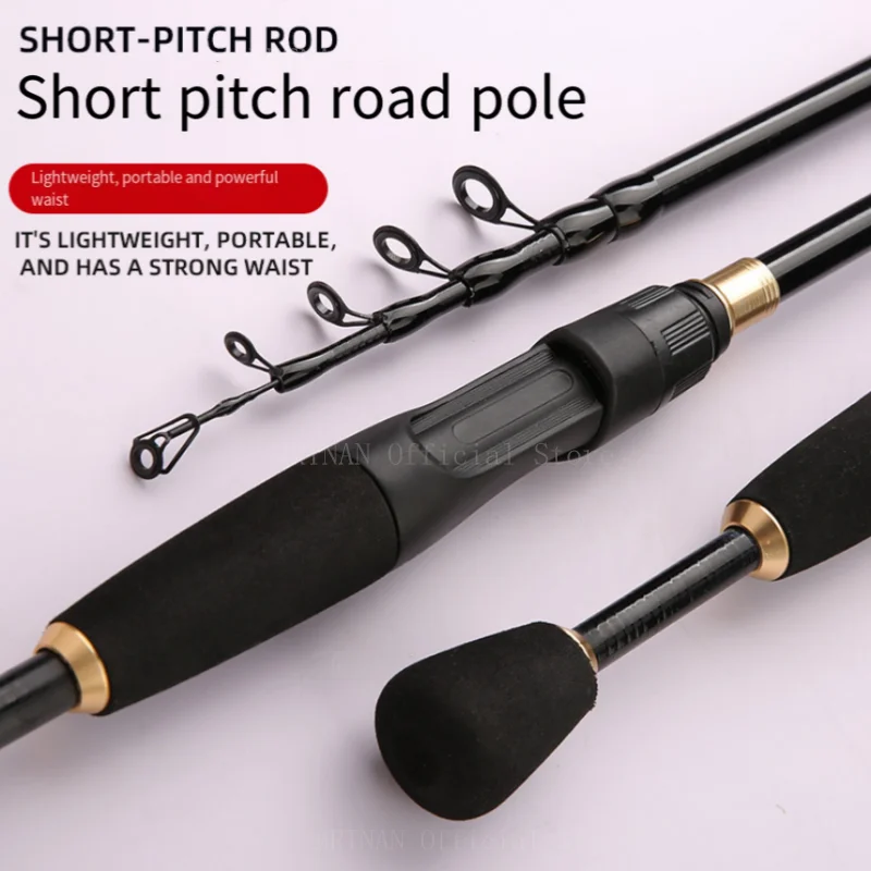 1.6-2.4m Telescopic Fishing Ro - Fishing Rod Casting recension och pris