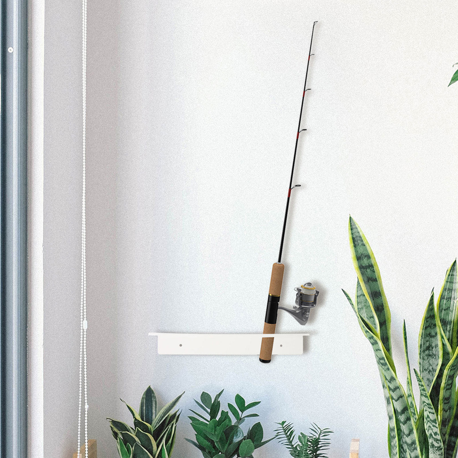 1Pair Wall-Mounted Fishing Rod - Fishing Rod Rack recension och pris