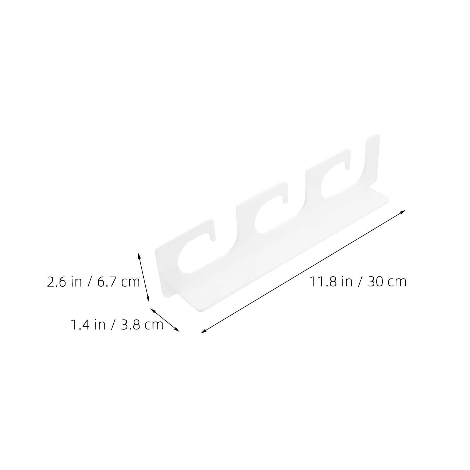 1Pair Wall-Mounted Fishing Rod - Fishing Rod Rack recension och pris