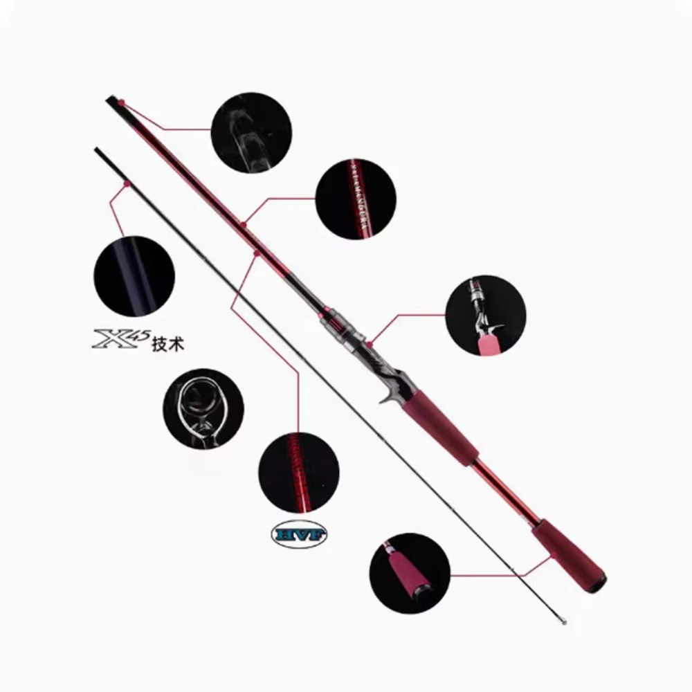 Carbon Fiber Lure Fishing Rod  - Fishing Rod Carbon Fiber recension och pris