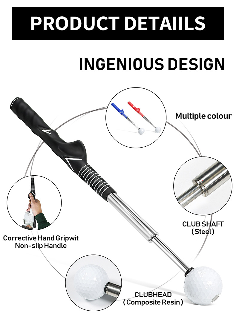 Golf Telescopic Swing Trainer  - Fishing Rod Telescopic recension och pris