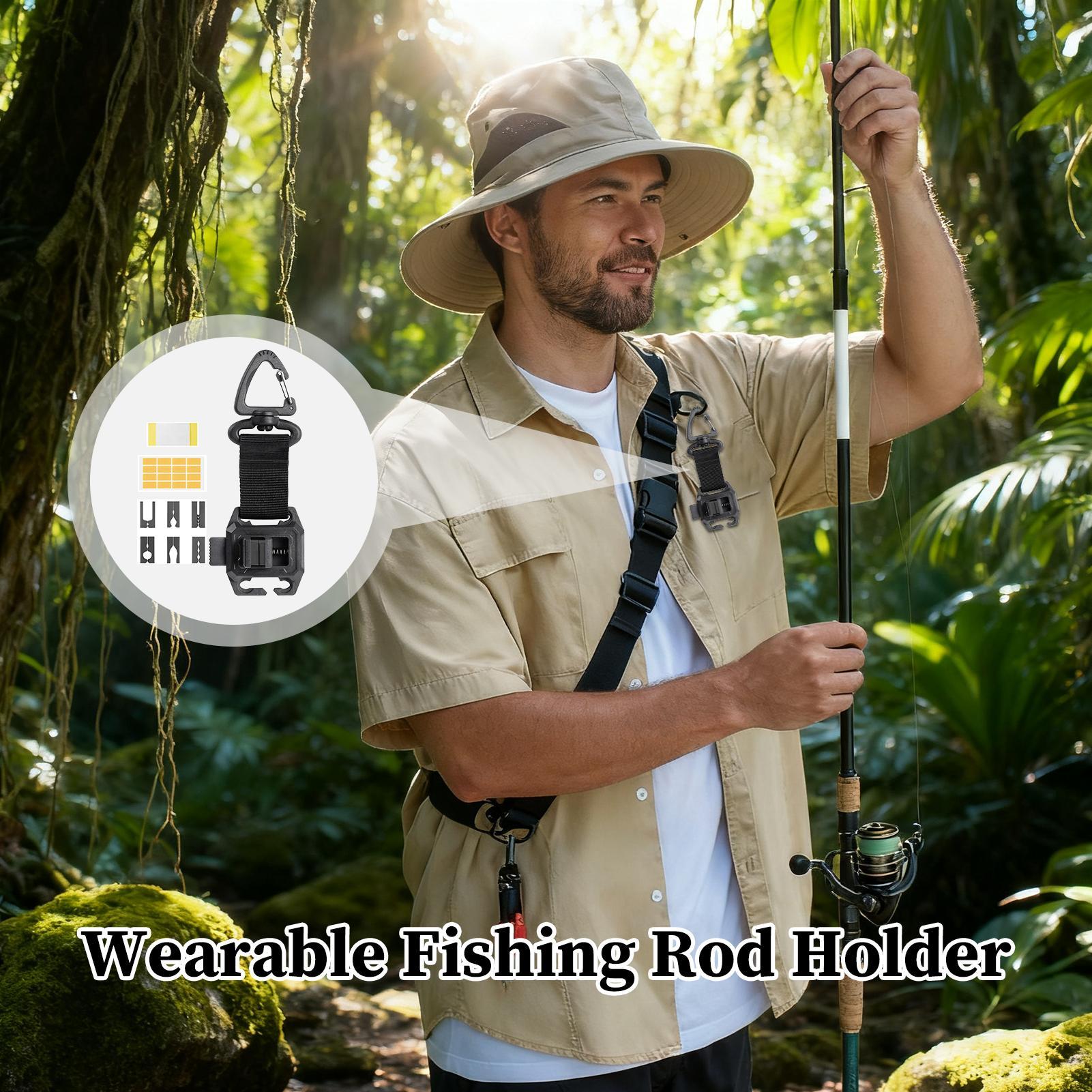 Wearable Fishing Rod Clips Hol - Fishing Rod Surf recension och pris