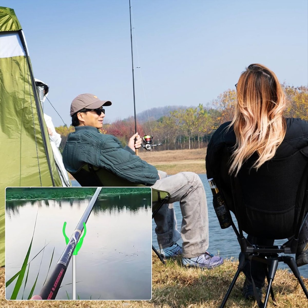 [MEGAL SALE]Fishing Rod Holder - Fishing Rod Telescopic recension och pris