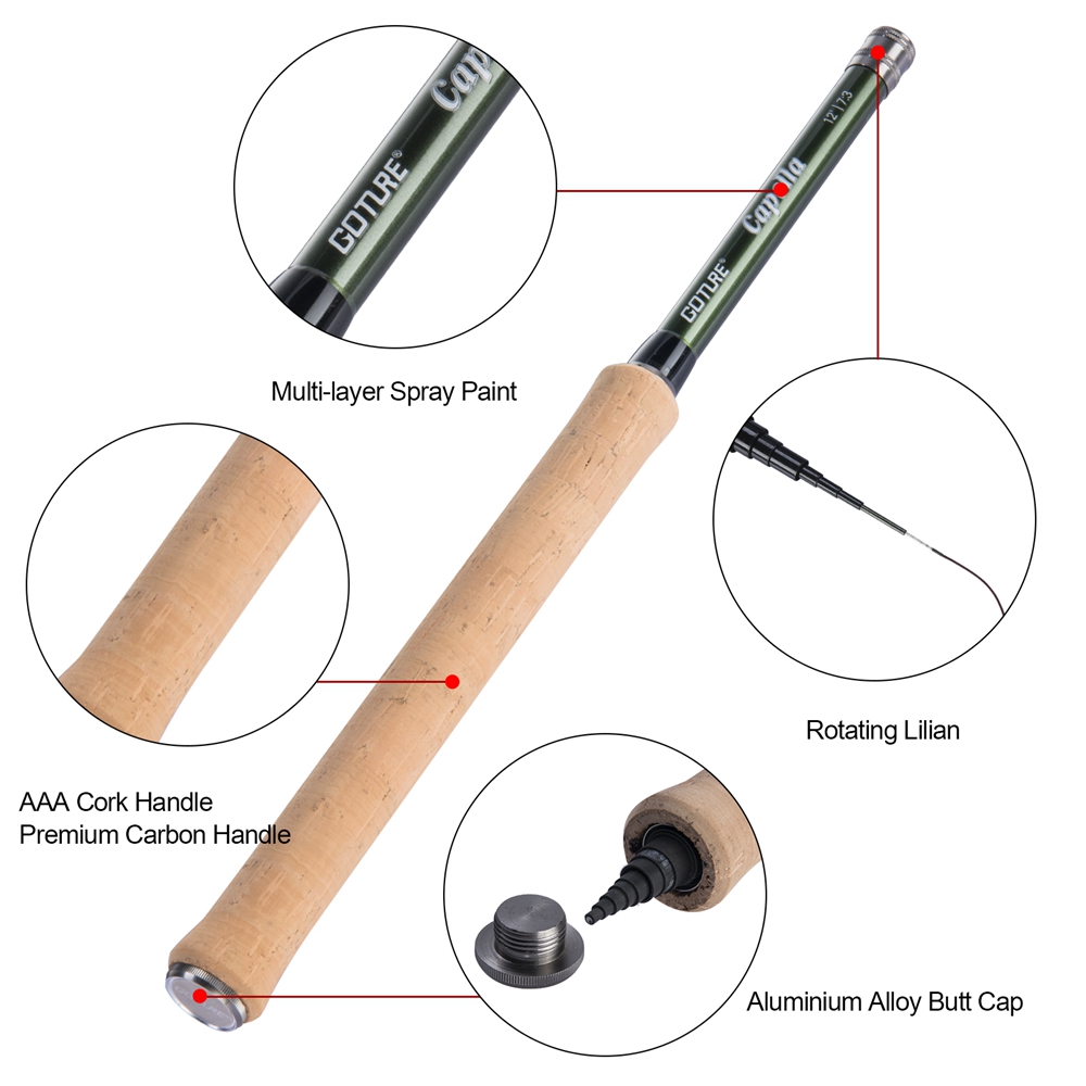 Goture Tenkara Fly Fishing Rod - Fishing Rod Fly recension och pris