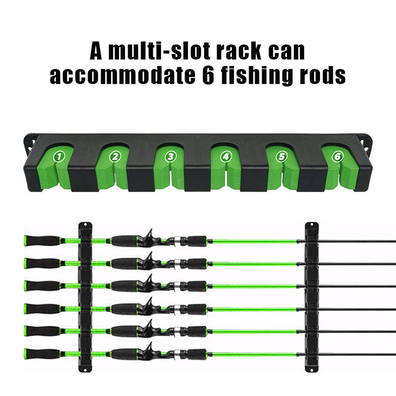 New Fishing Rod Holders 6-Rod  - Fishing Rod Rack recension och pris