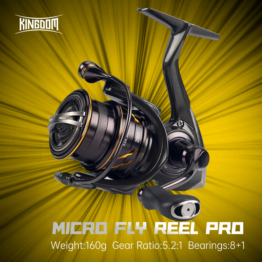 Kingdom Micro Fly Pro Fishing  - Abu Garcia Reel Revo recension och pris