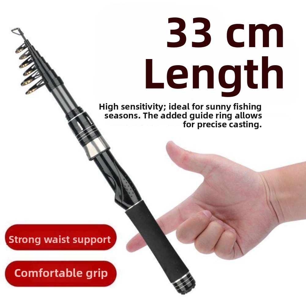 30T Carbon Fiber Retractable F - Fishing Rod Tip Replacement recension och pris